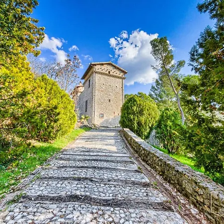 Villa Poloturisticoumbria - Fortezza Con Piscina Spoleto *